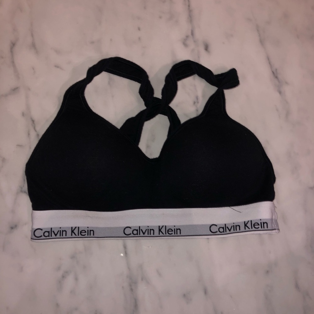 Calvin Klein across Back Padded Sports Bra